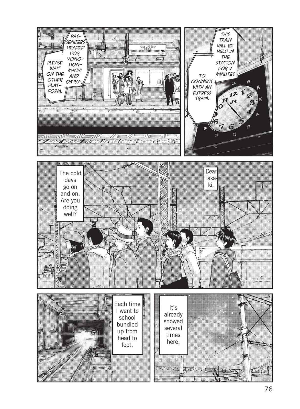 Read 5 Centimeters Per Second En Manga Online