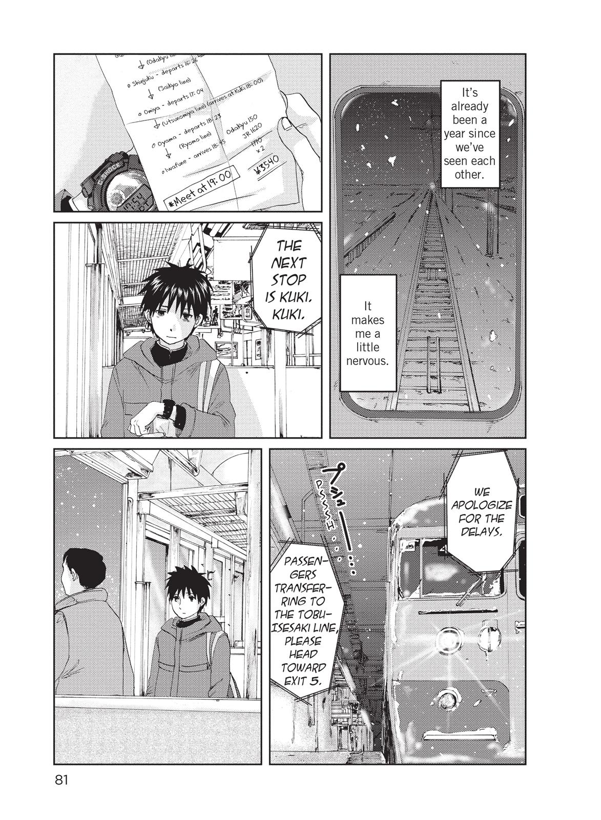 Read 5 Centimeters Per Second En Manga Online