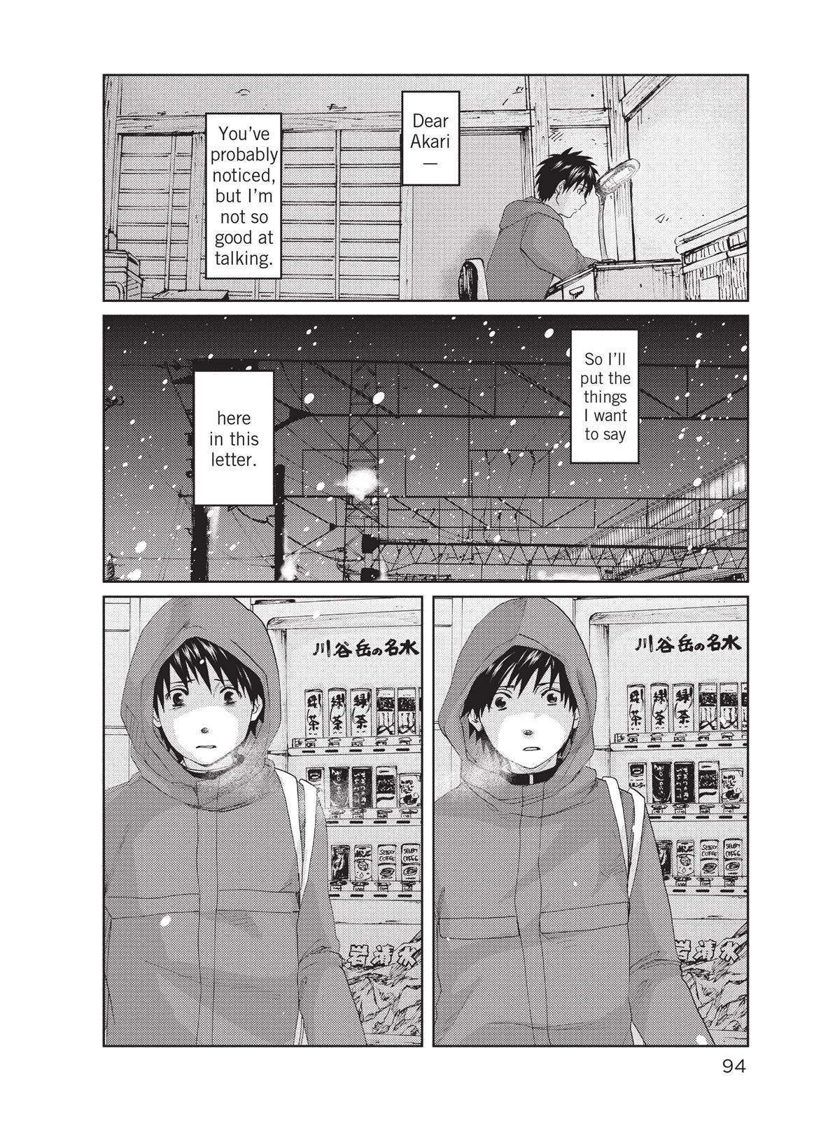 Read 5 Centimeters Per Second En Manga Online