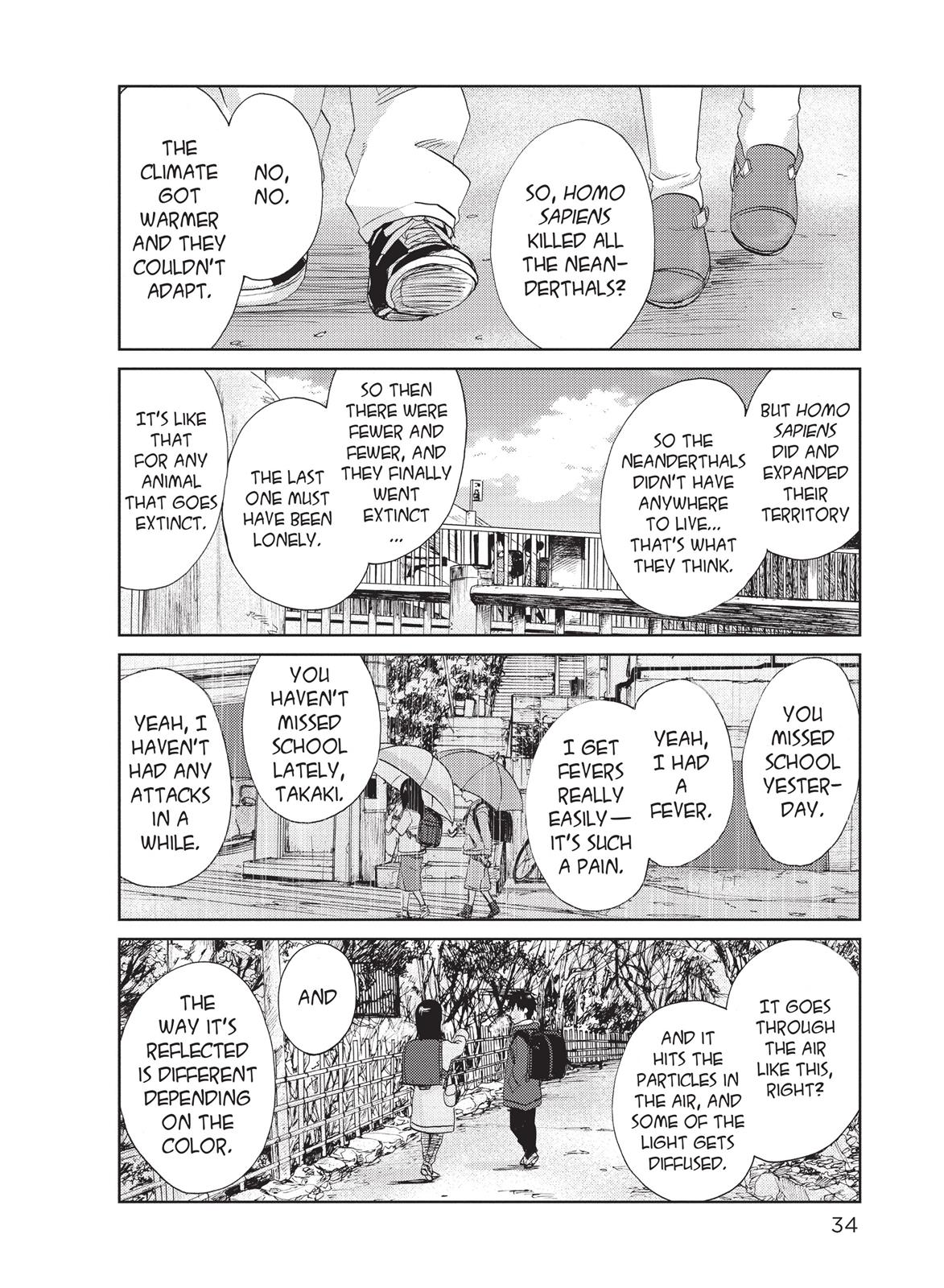 Read 5 Ctimeters Per Second Manga Online
