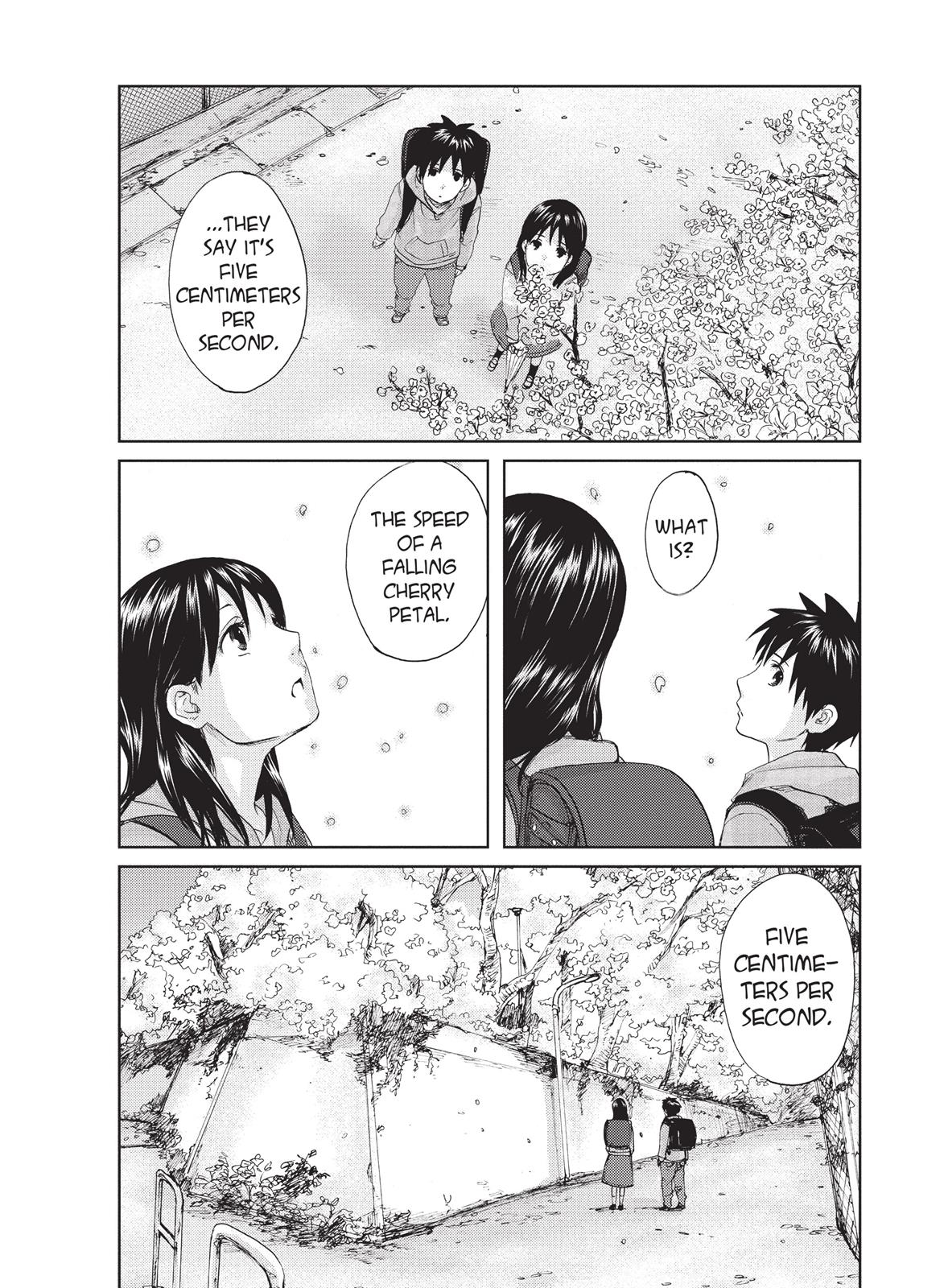 Read 5 Ctimeters Per Second Manga Online