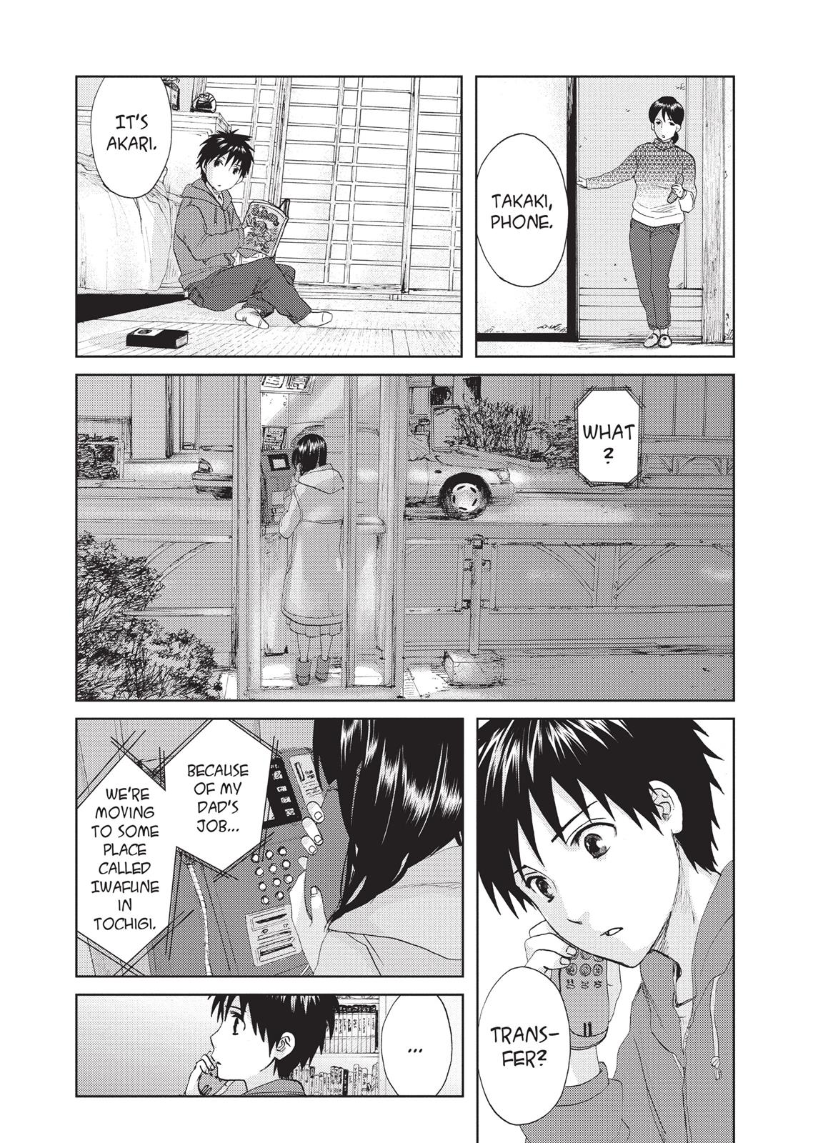 Read 5 Ctimeters Per Second Manga Online