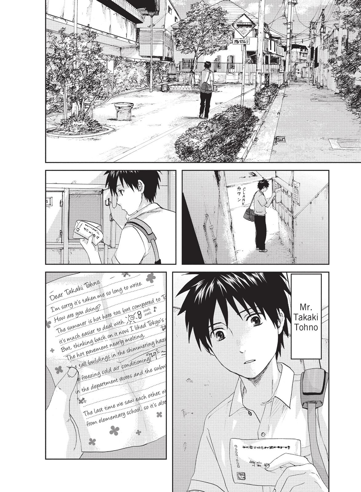 Read 5 Ctimeters Per Second Manga Online