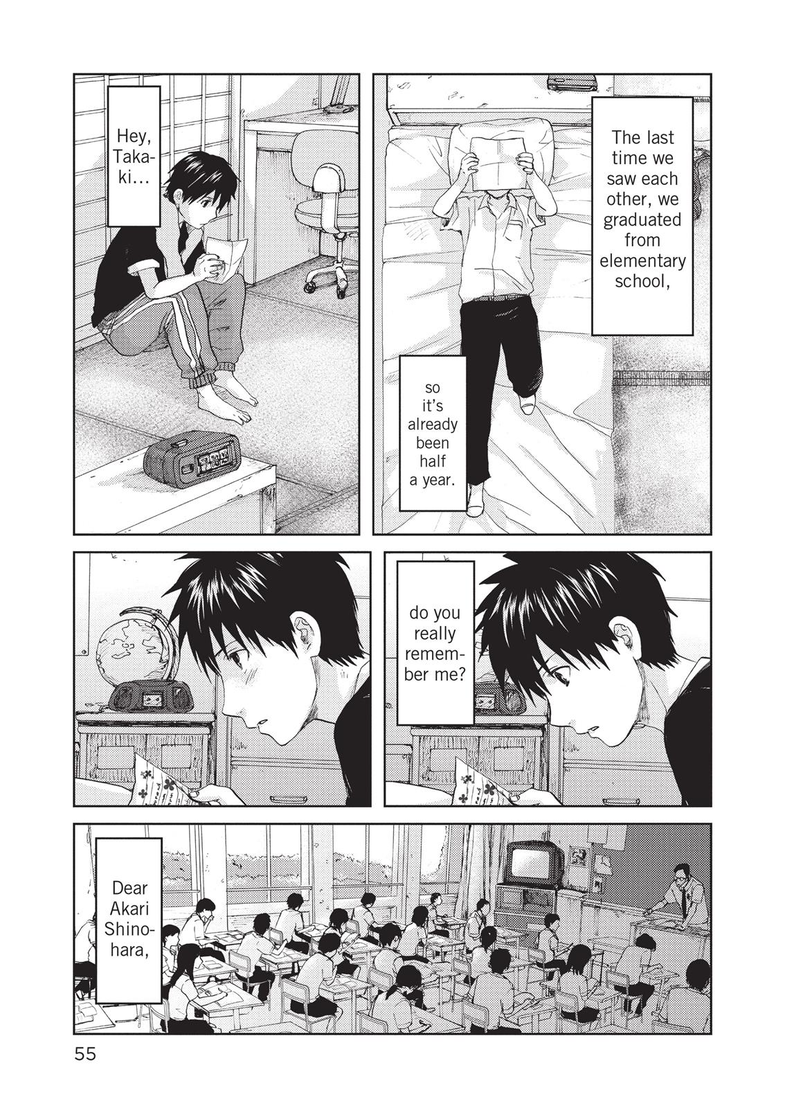 Read 5 Ctimeters Per Second Manga Online