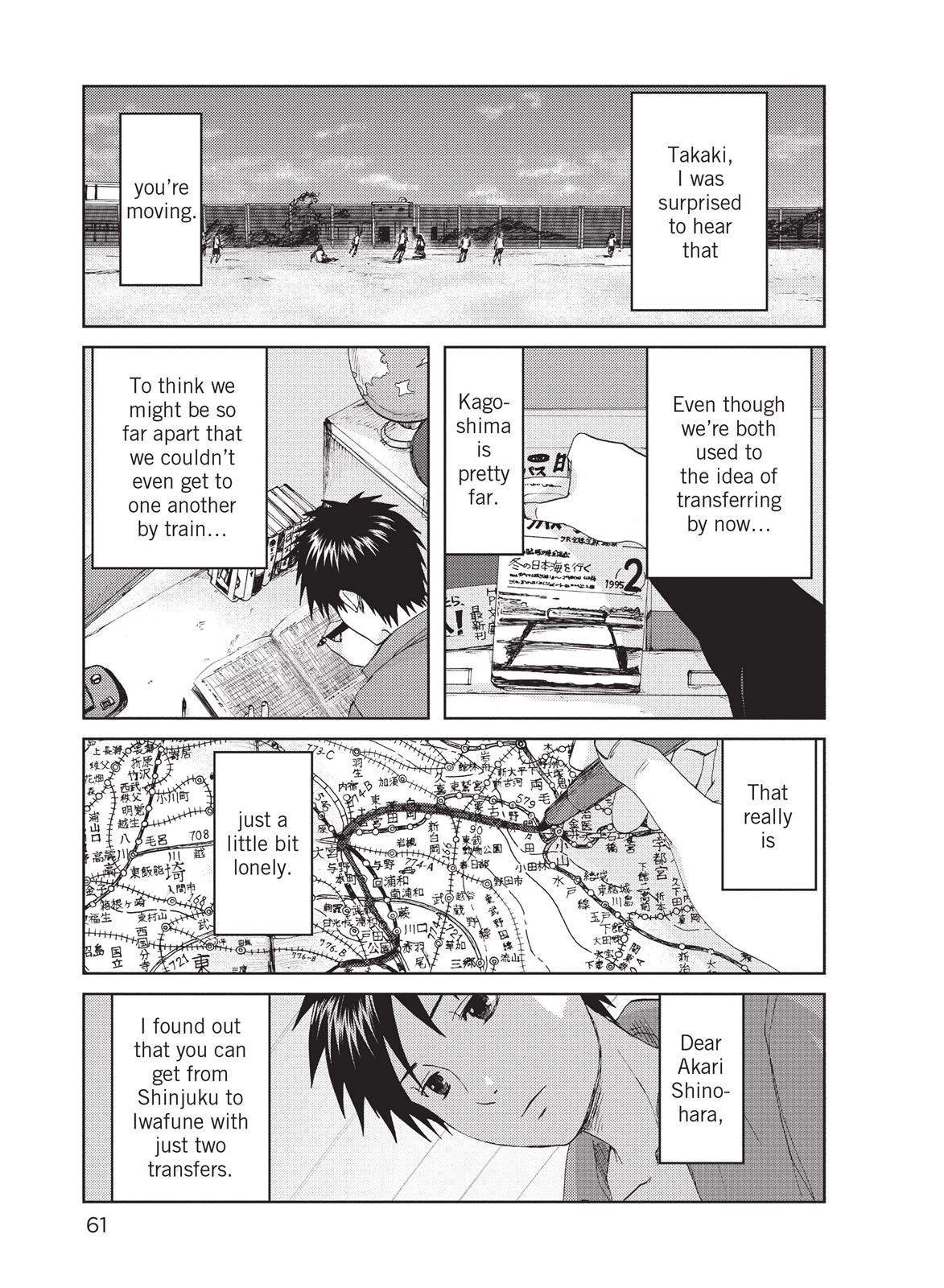 Read 5 Ctimeters Per Second Manga Online