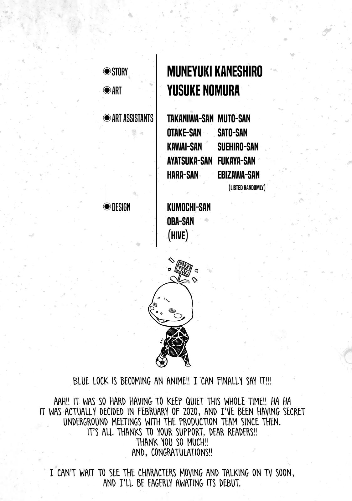 Read Blue Lock En Manga Online
