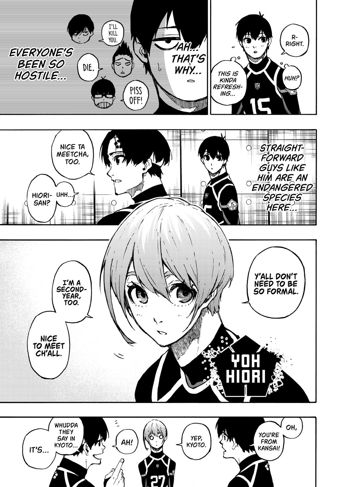 Read Blue Lock En Manga Online