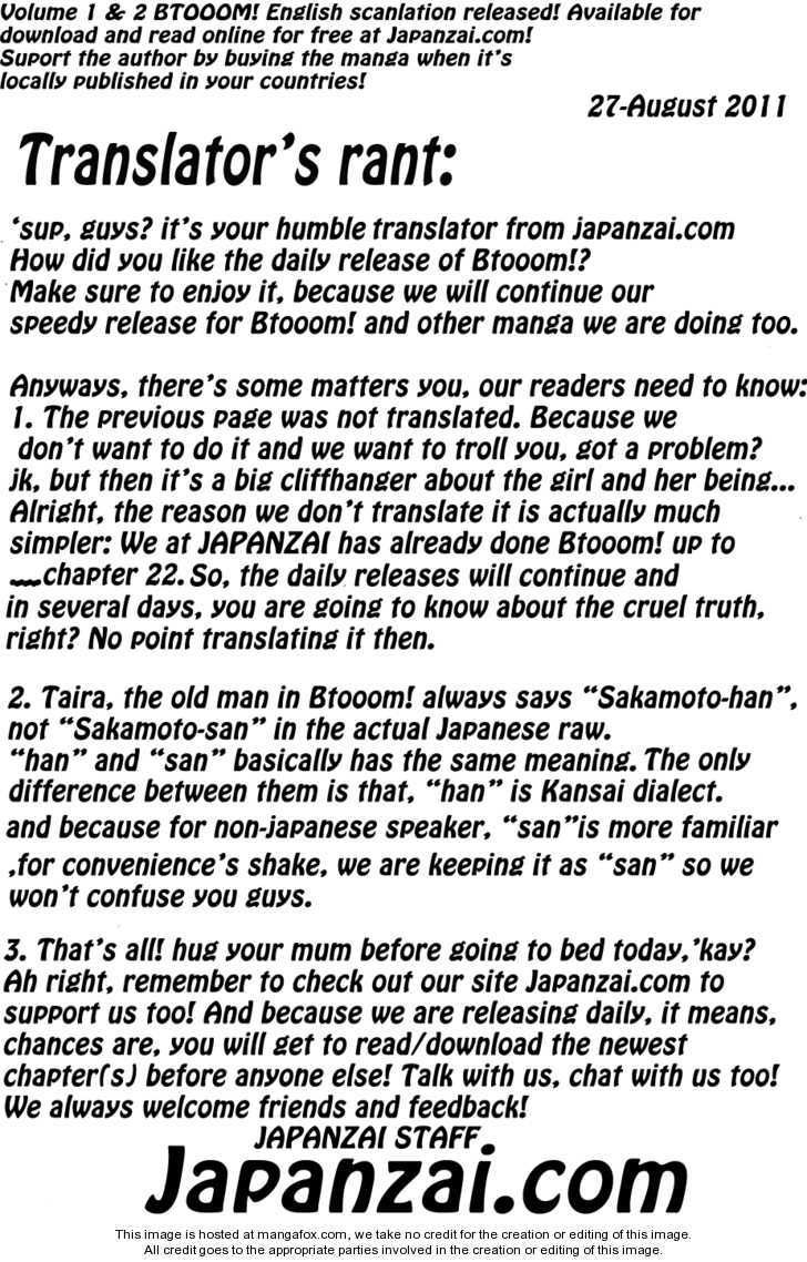 Read Btooom! En Manga Online