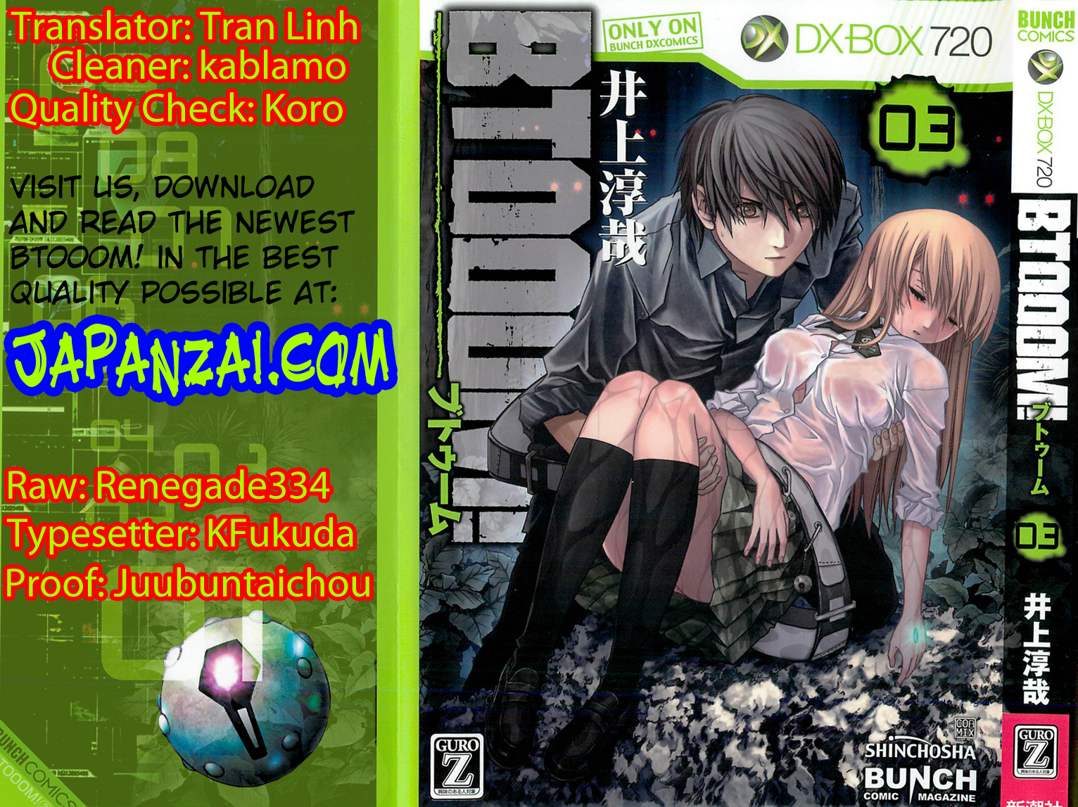 Read Btooom! En Manga Online