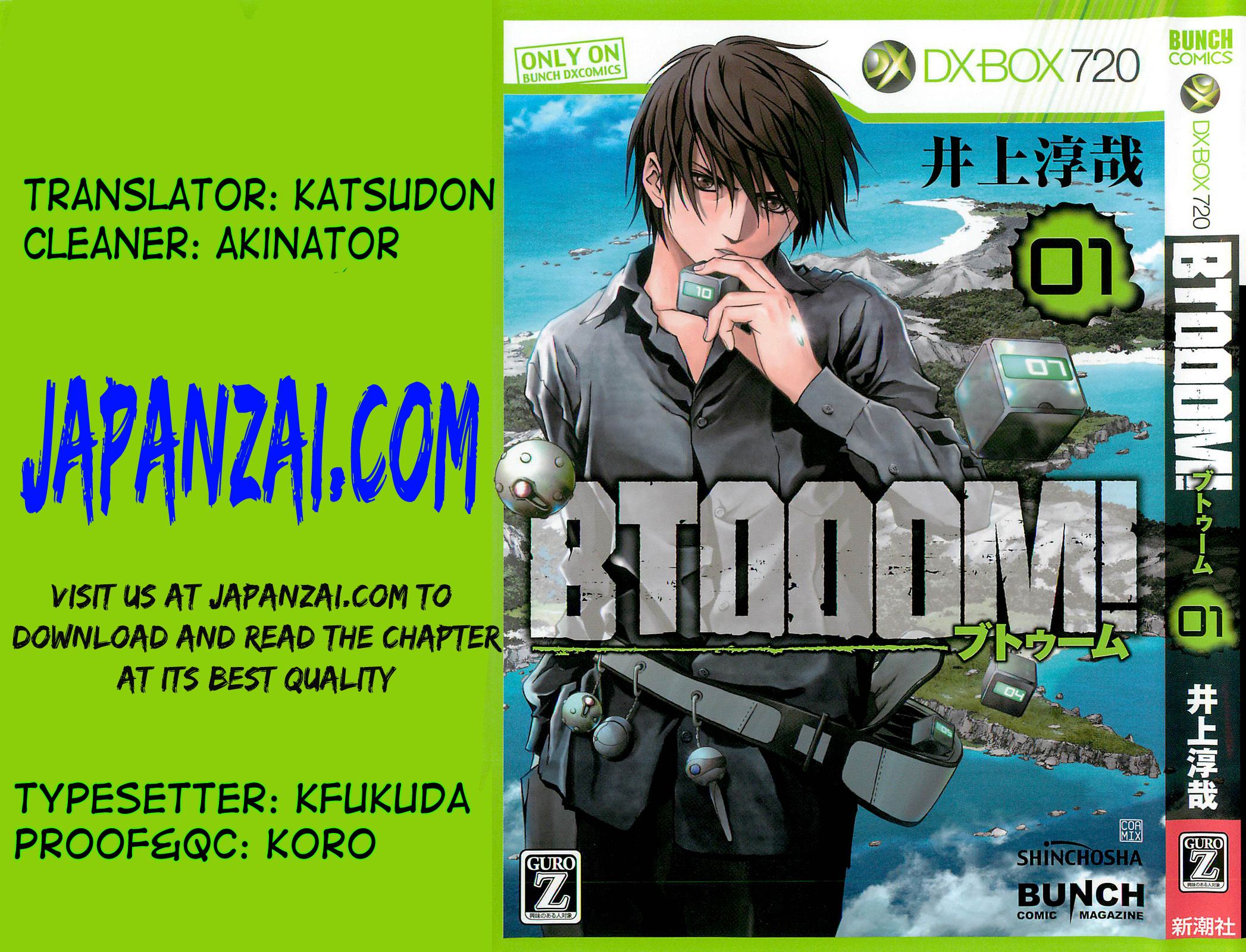 Read Btooom! Manga Online