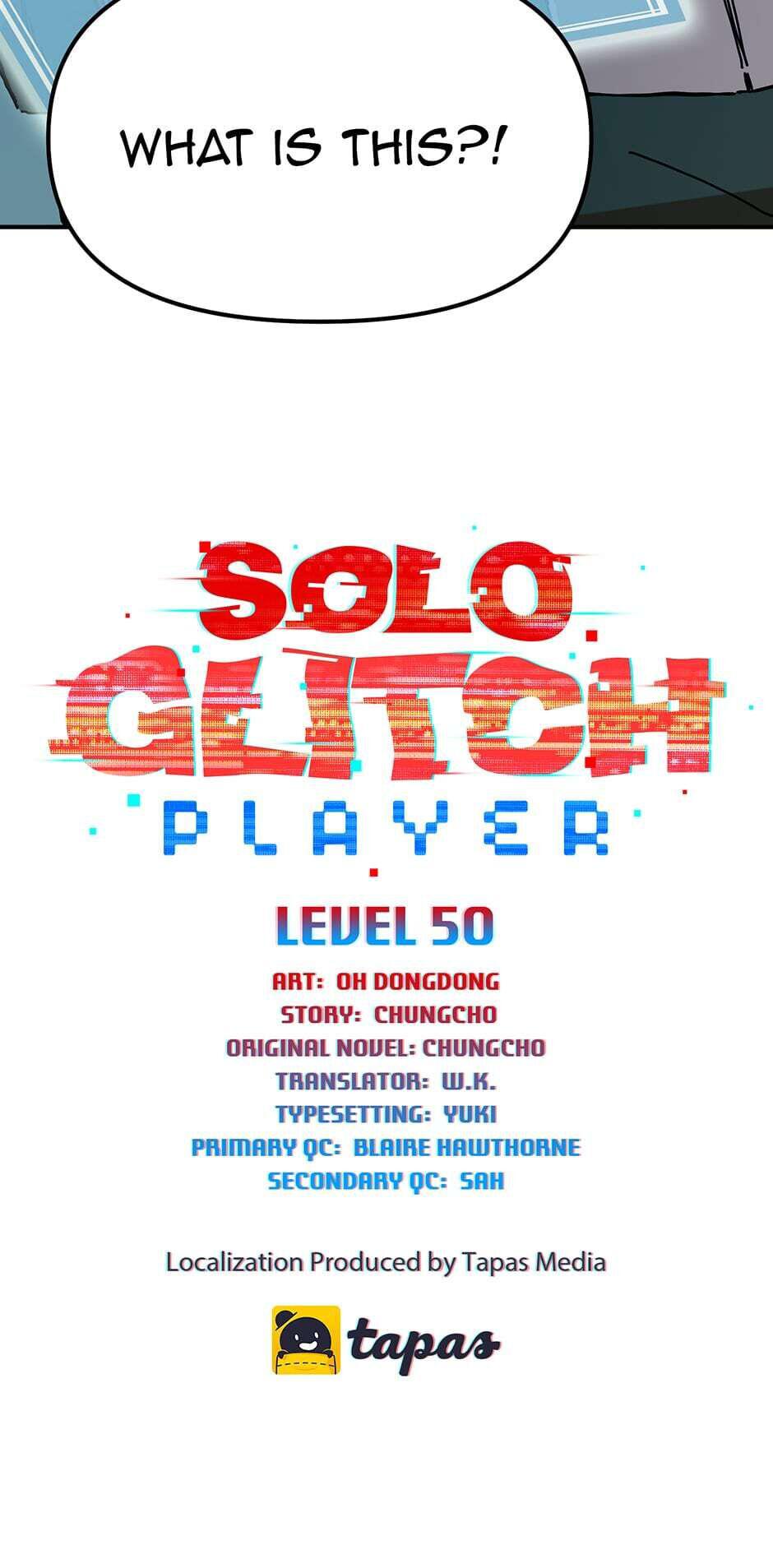 Read Solo Glitch Player En Manga Online