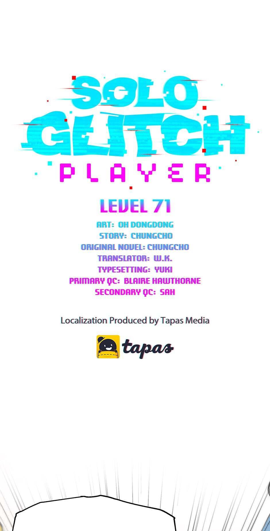 Read Solo Glitch Player En Manga Online
